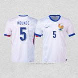 Camiseta Segunda Francia Jugador Kounde 2024