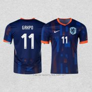 Camiseta Segunda Paises Bajos Jugador Gakpo 24-25