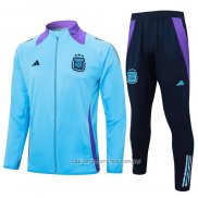 Chandal de Chaqueta del Argentina 24-25 Azul Claro