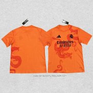 Tailandia Camiseta Real Madrid Dragon 24-25 Naranja