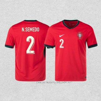 Camiseta Primera Portugal Jugador N.Semedo 2024