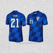 Camiseta Segunda Croacia Jugador Vida 2024