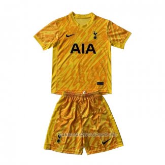 Camiseta Tottenham Hotspur Portero 24-25 Nino Amarillo