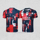 Camiseta de Entrenamiento Paris Saint-Germain 24-25 Azul y Rojo