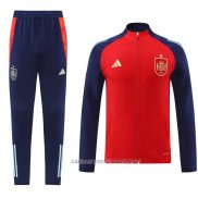 Chandal de Chaqueta del Espana 24-25 Rojo