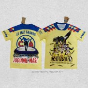 Tailandia Camiseta America Champion 24-25 Amarillo