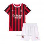 Camiseta Primera AC Milan 24-25 Nino