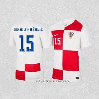 Camiseta Primera Croacia Jugador Mario Pasalic 2024