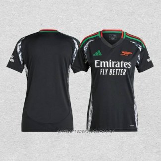 Camiseta Segunda Arsenal 24-25 Mujer