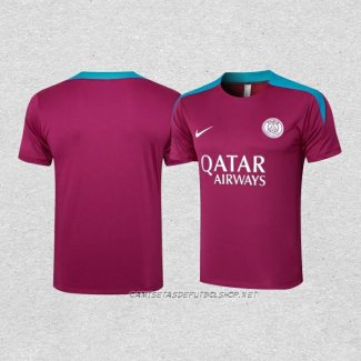 Camiseta de Entrenamiento Paris Saint-Germain 24-25 Purpura