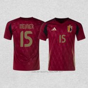 Camiseta Primera Belgica Jugador Meunier 2024