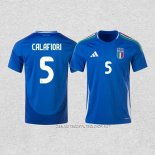 Camiseta Primera Italia Jugador Calafiori 24-25