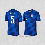 Camiseta Segunda Croacia Jugador Erlic 2024