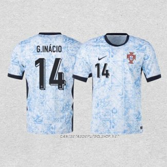 Camiseta Segunda Portugal Jugador G.Inacio 2024