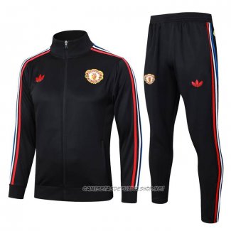 Chandal de Chaqueta del Manchester United 24-25 Nino Negro