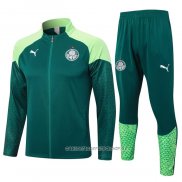 Chandal de Chaqueta del Palmeiras 24-25 Verde