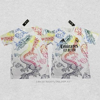 Tailandia Camiseta Real Madrid Dragon 24-25 Blanco