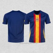 Camiseta Pre Partido del Espana 2024 Azul