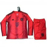 Camiseta Primera Bayern Munich 24-25 Nino Manga Larga
