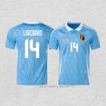 Camiseta Segunda Belgica Jugador Lukebakio 2024