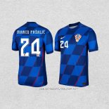Camiseta Segunda Croacia Jugador Marco Pasalic 2024