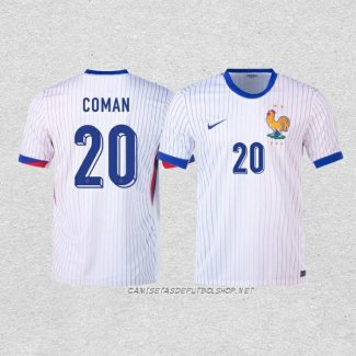 Camiseta Segunda Francia Jugador Coman 2024