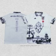 Tailandia Camiseta Japon Anime 24-25 Blanco