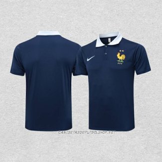 Camiseta Polo del Francia 24-25 Azul