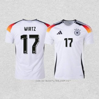 Camiseta Primera Alemania Jugador Wirtz 2024