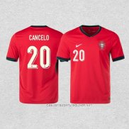 Camiseta Primera Portugal Jugador Cancelo 2024