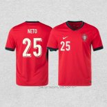 Camiseta Primera Portugal Jugador Neto 2024