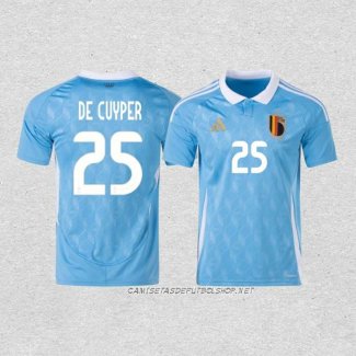 Camiseta Segunda Belgica Jugador De Cuyper 2024