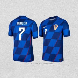 Camiseta Segunda Croacia Jugador Majer 2024