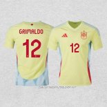 Camiseta Segunda Espana Jugador Grimaldo 2024