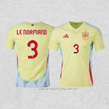 Camiseta Segunda Espana Jugador Le Normand 2024