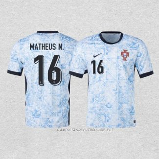 Camiseta Segunda Portugal Jugador Matheus N. 2024