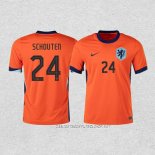Camiseta Primera Paises Bajos Jugador Schouten 24-25