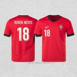 Camiseta Primera Portugal Jugador Ruben Neves 2024