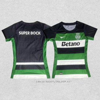 Camiseta Primera Sporting 24-25 Mujer