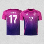 Camiseta Segunda Alemania Jugador Wirtz 2024