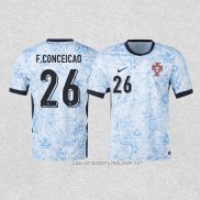 Camiseta Segunda Portugal Jugador F.Conceicao 2024