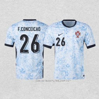 Camiseta Segunda Portugal Jugador F.Conceicao 2024