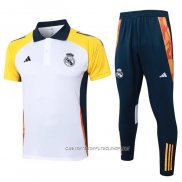 Conjunto Polo del Real Madrid 24-25 Blanco