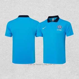 Camiseta Polo del Chelsea 24-25 Azul