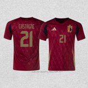 Camiseta Primera Belgica Jugador Castagne 2024