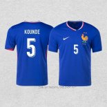 Camiseta Primera Francia Jugador Kounde 2024