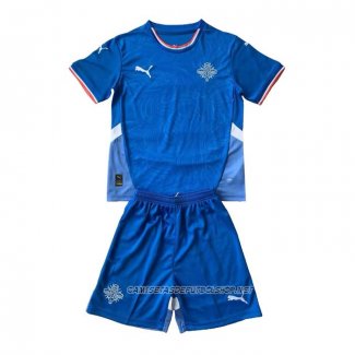 Camiseta Primera Islandia 2024 Nino