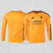 Camiseta Segunda Real Madrid 24-25 Manga Larga