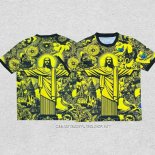 Tailandia Camiseta Brasil Jesus 24-25 Amarillo