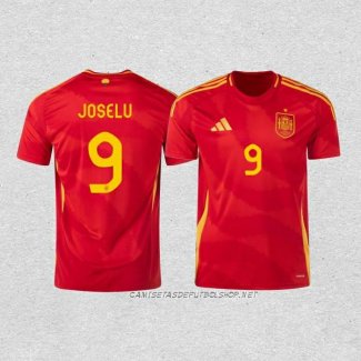 Camiseta Primera Espana Jugador Joselu 2024